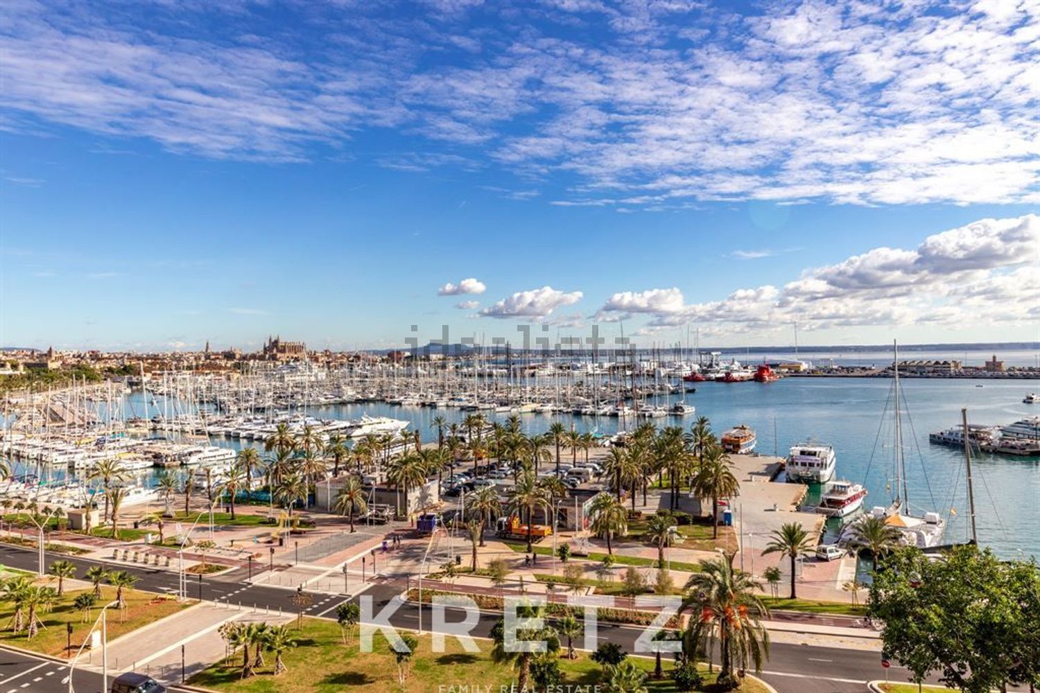 Wohnung in erste Strandlinie in Palma de Mallorca — Meerblick