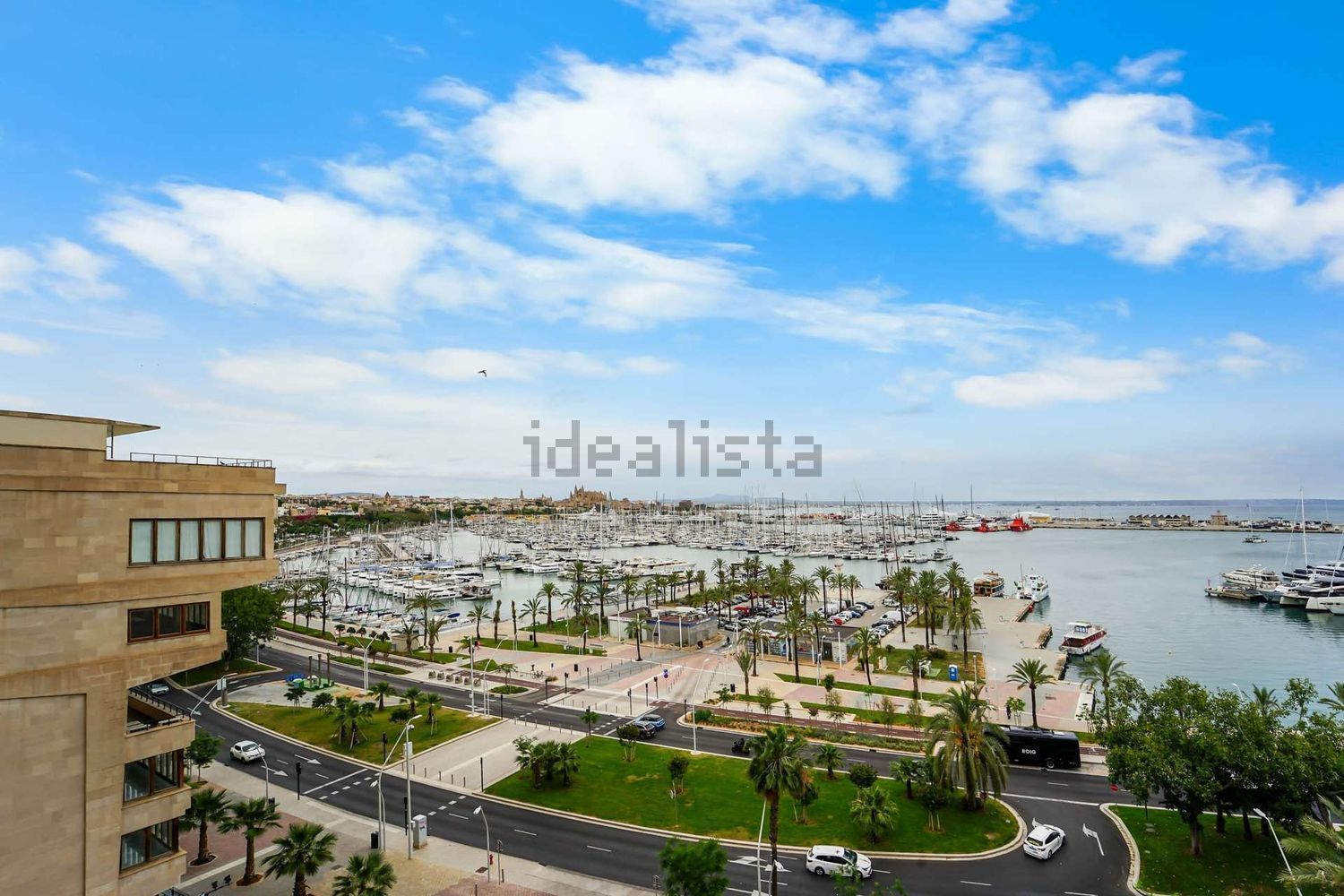 Wohnung in erste Strandlinie in Palma de Mallorca — Meerblick