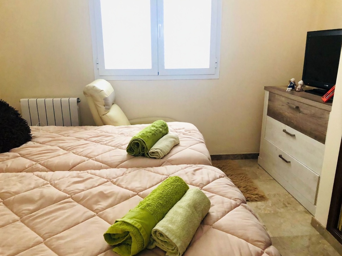 Chalet with direct beach access in Llucmajor — Sea terrace