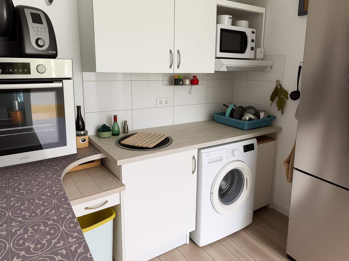 Beachfront studio in Calvià — Kitchen