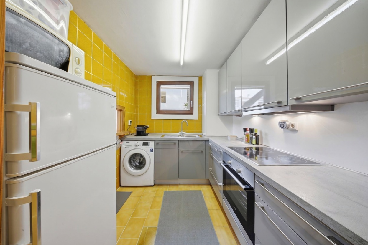 Wohnung in erste Strandlinie in Andratx — Küche