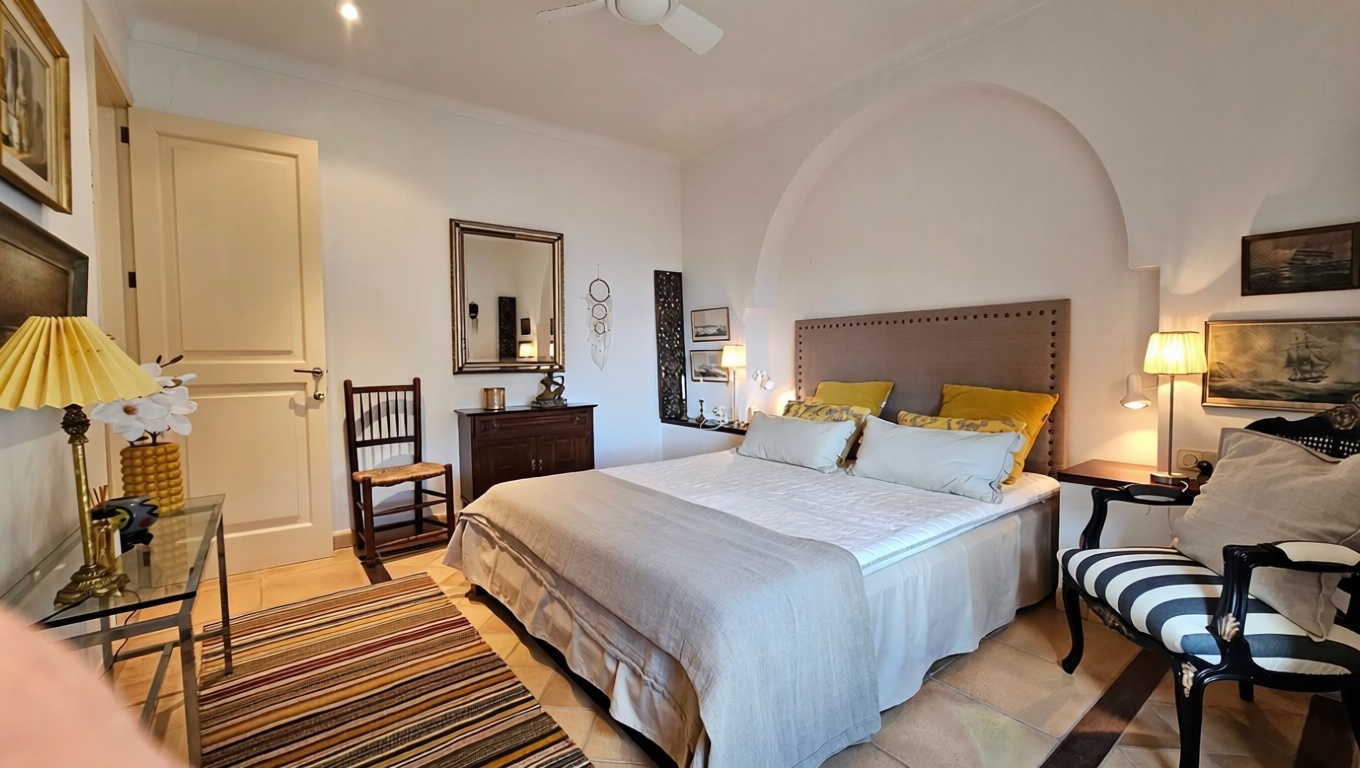 Beachfront duplex in Santanyí — Living room