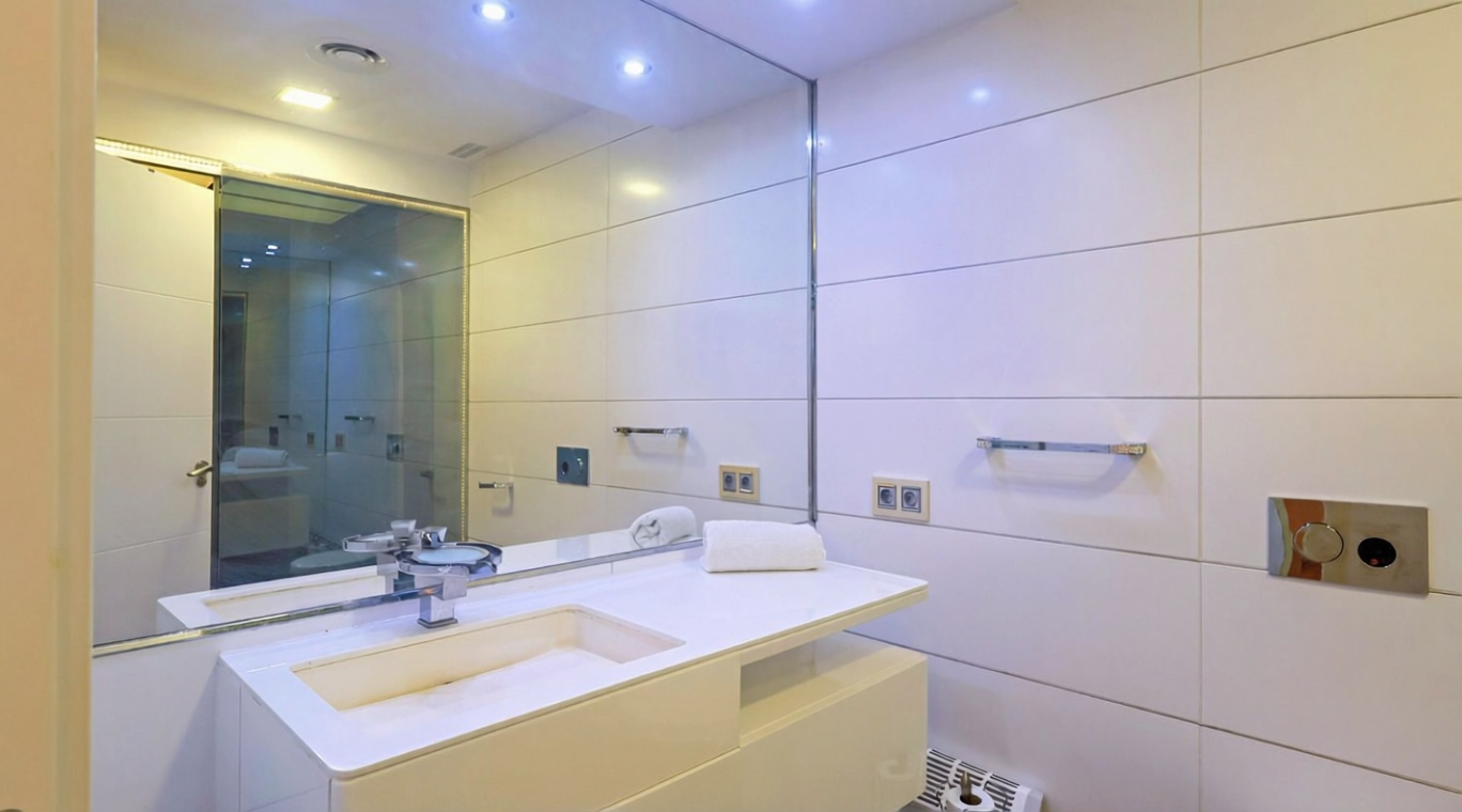 Beachfront flat in Palma de Mallorca — Bathroom