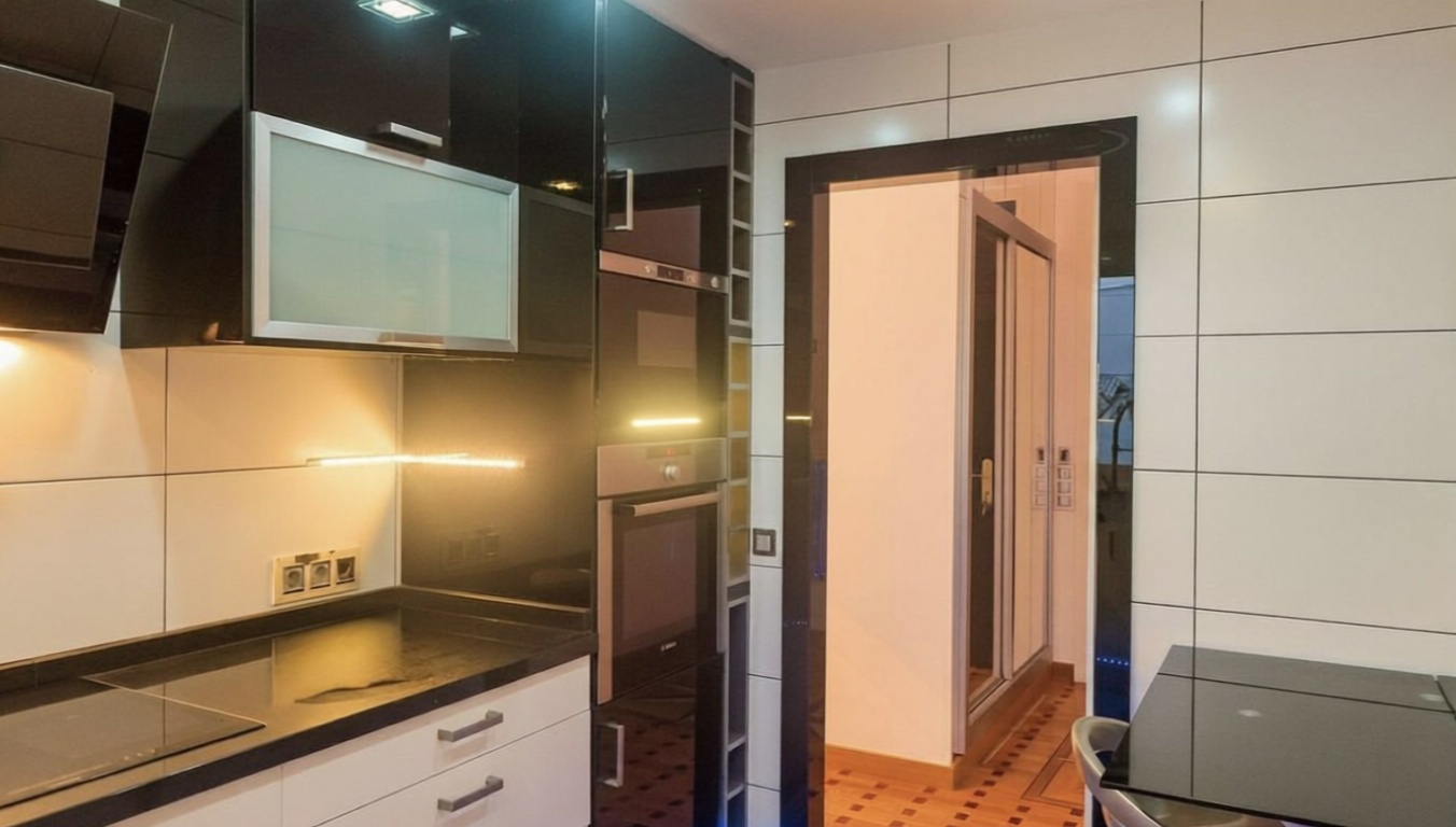 Beachfront flat in Palma de Mallorca — Kitchen