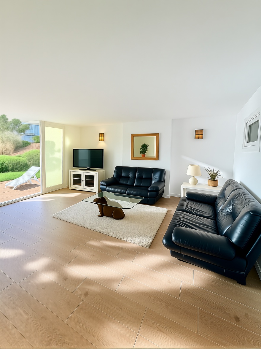 Wohnung in erste Strandlinie in Calvià — Wohnzimmer