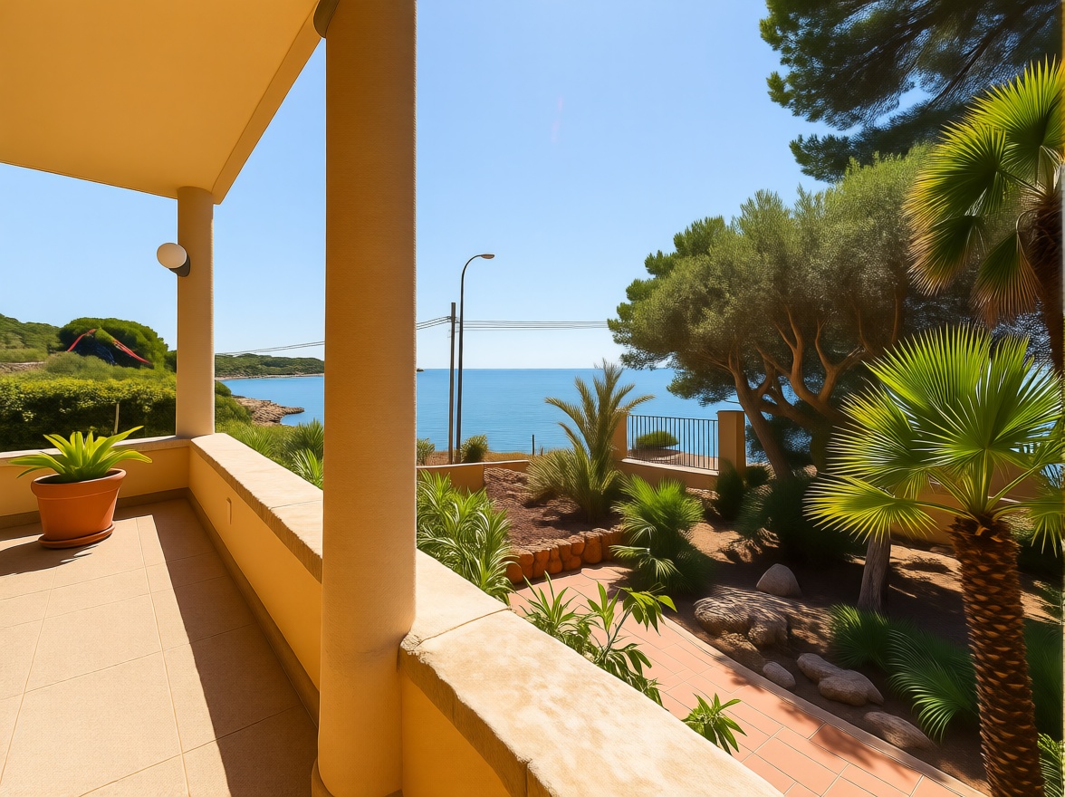 Wohnung in erste Strandlinie in Alcúdia — Meerblick
