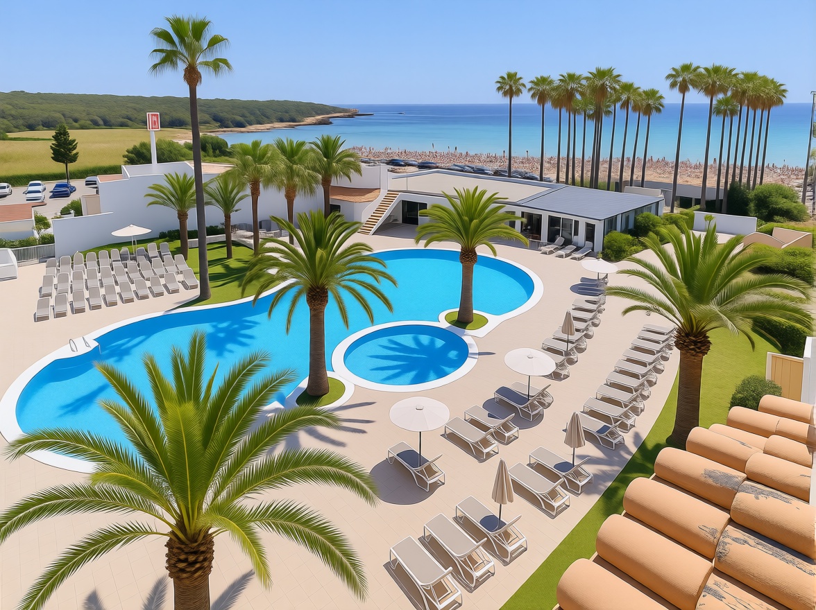 Beachfront flat in Mallorca, Balears (Illes) — Sea view