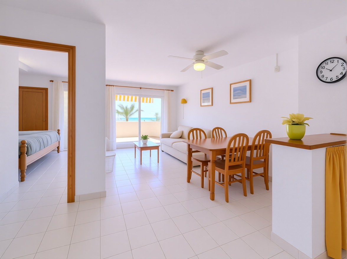 Beachfront flat in Mallorca, Balears (Illes) — Bedroom