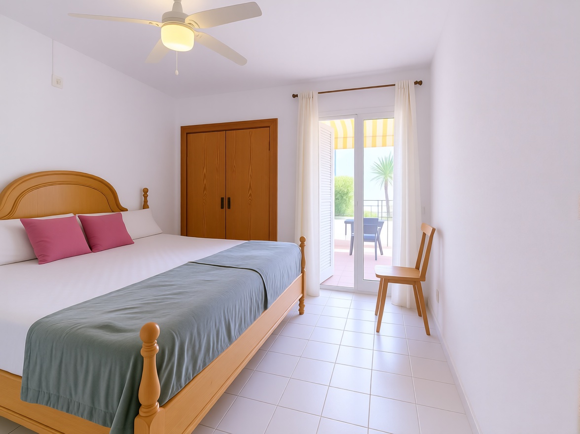 Beachfront flat in Mallorca, Balears (Illes) — Bedroom