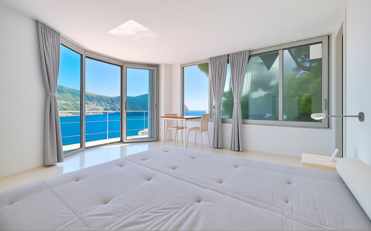 Beachfront flat in Andratx — Bedroom