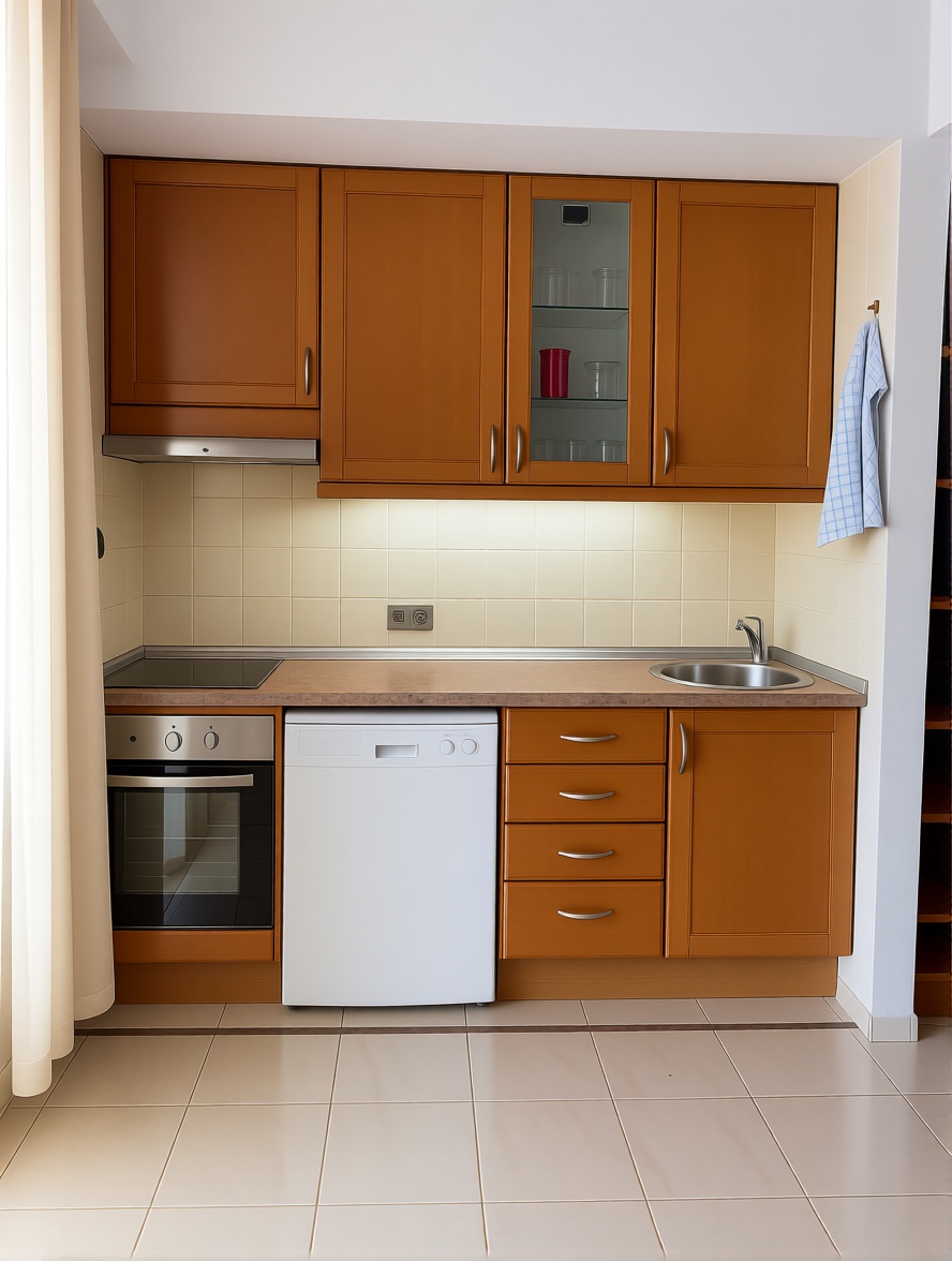 Beachfront flat in Palma de Mallorca — Kitchen