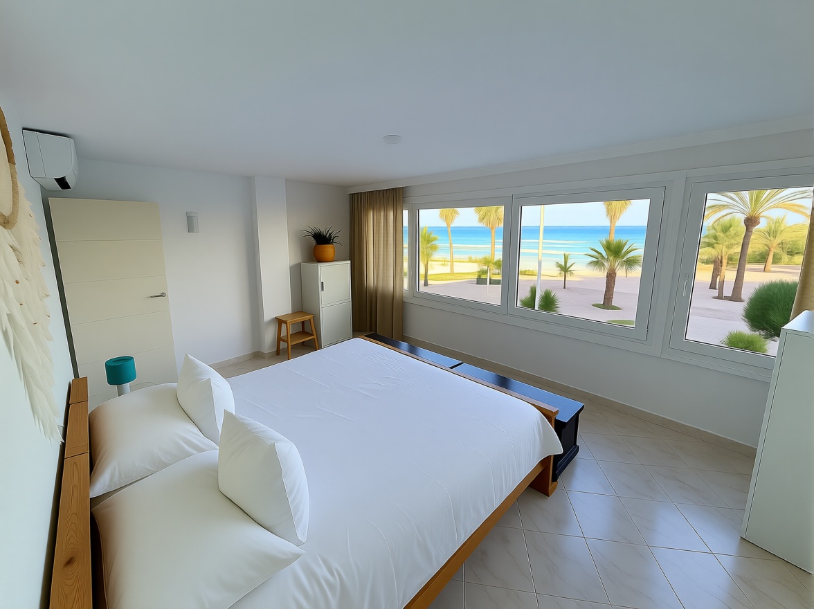 Wohnung in erste Strandlinie in Palma de Mallorca — Schlafzimmer