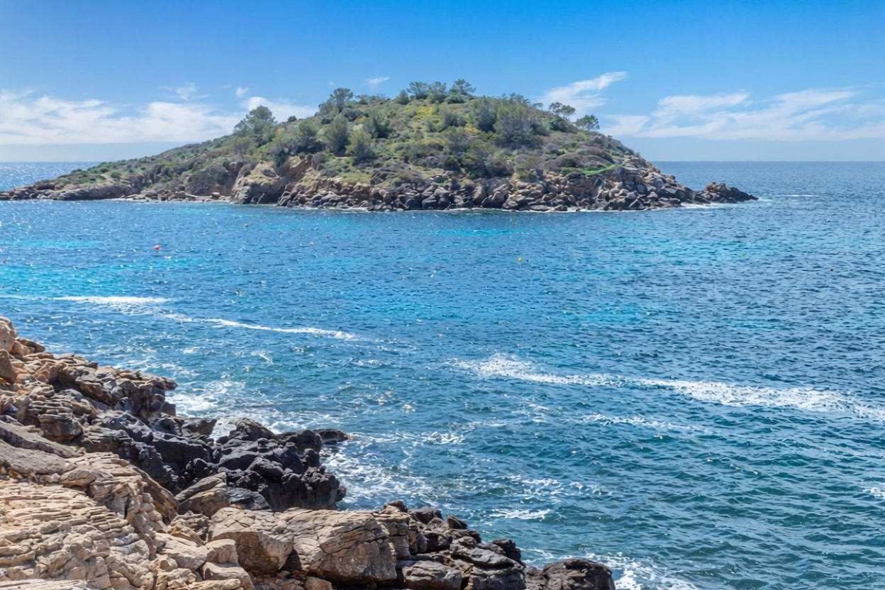 Beachfront flat in Andratx — Sea view
