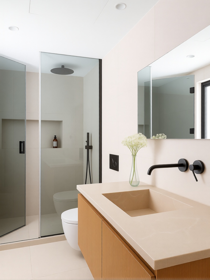 Beachfront flat in Palma de Mallorca — Bathroom
