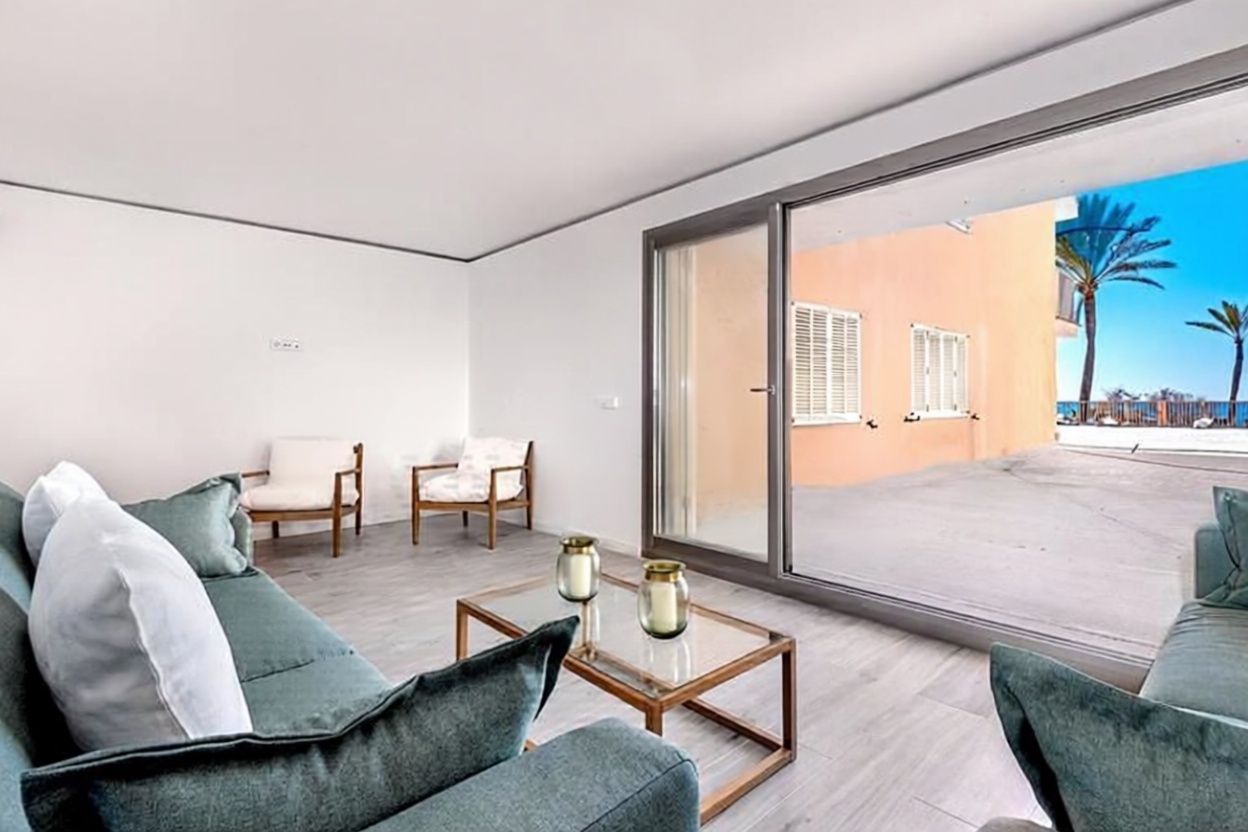 Beachfront flat in Palma de Mallorca