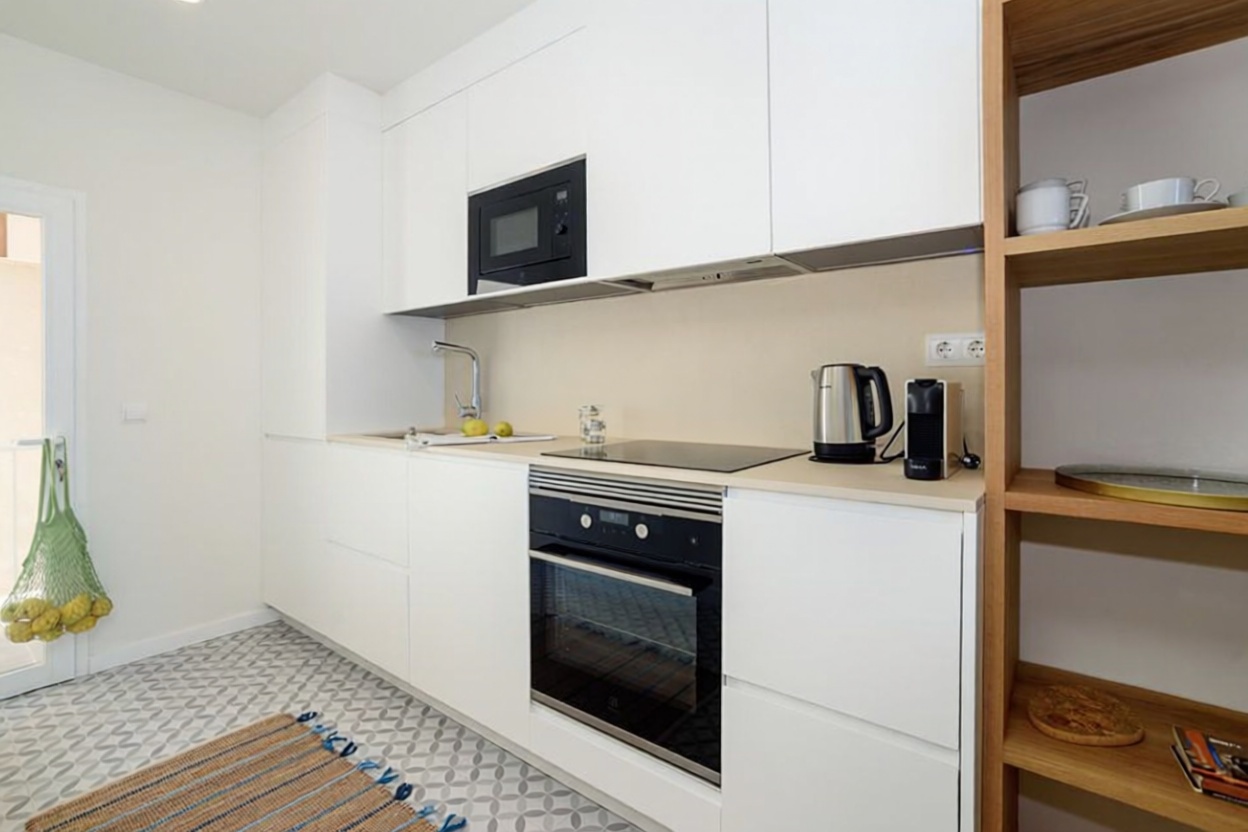 Beachfront flat in Ses Salines — Bedroom
