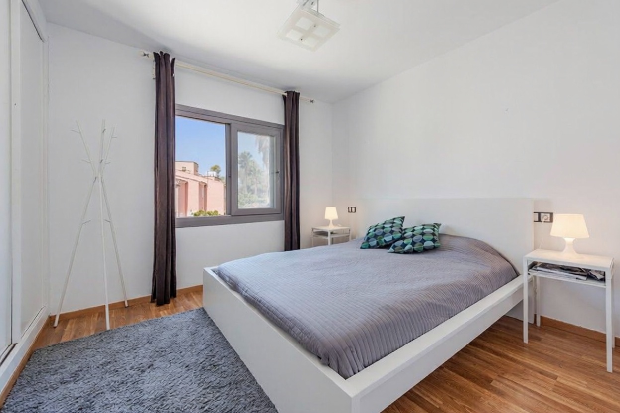 Seafront attic in Alcúdia — Bedroom