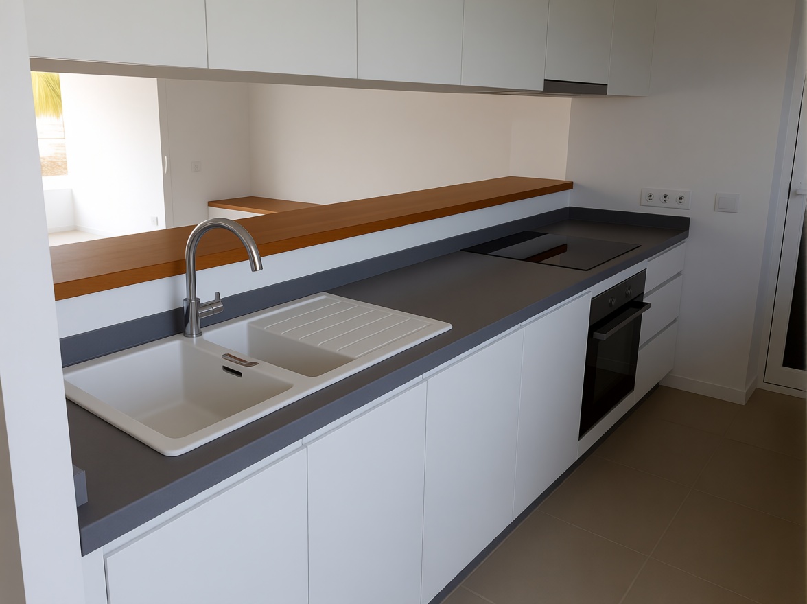 Beachfront flat in Andratx — Kitchen