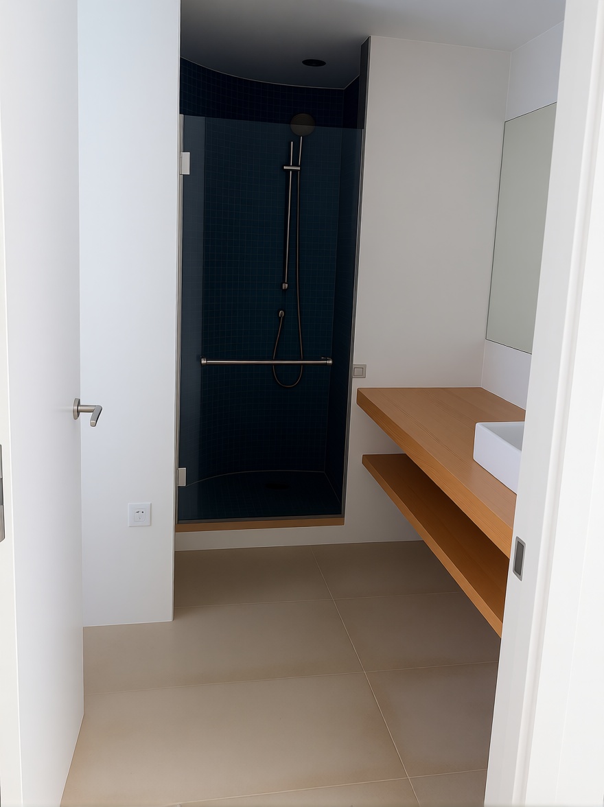 Beachfront flat in Andratx — Bathroom