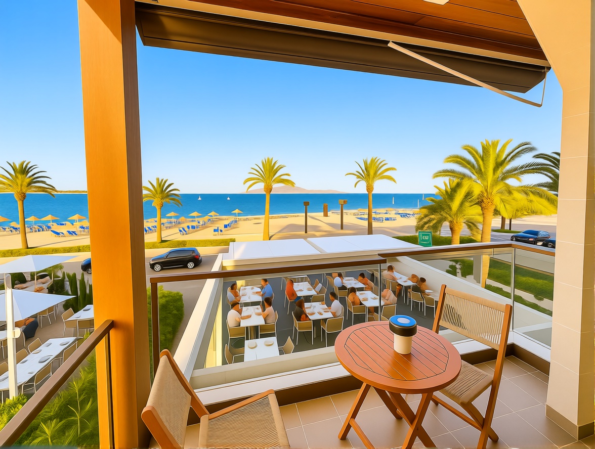 Beachfront flat in Pollença