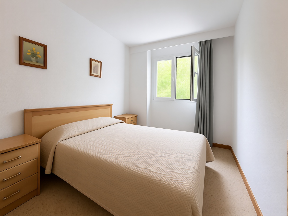 Piso en primera línea de playa en Palma de Mallorca — Dormitorio