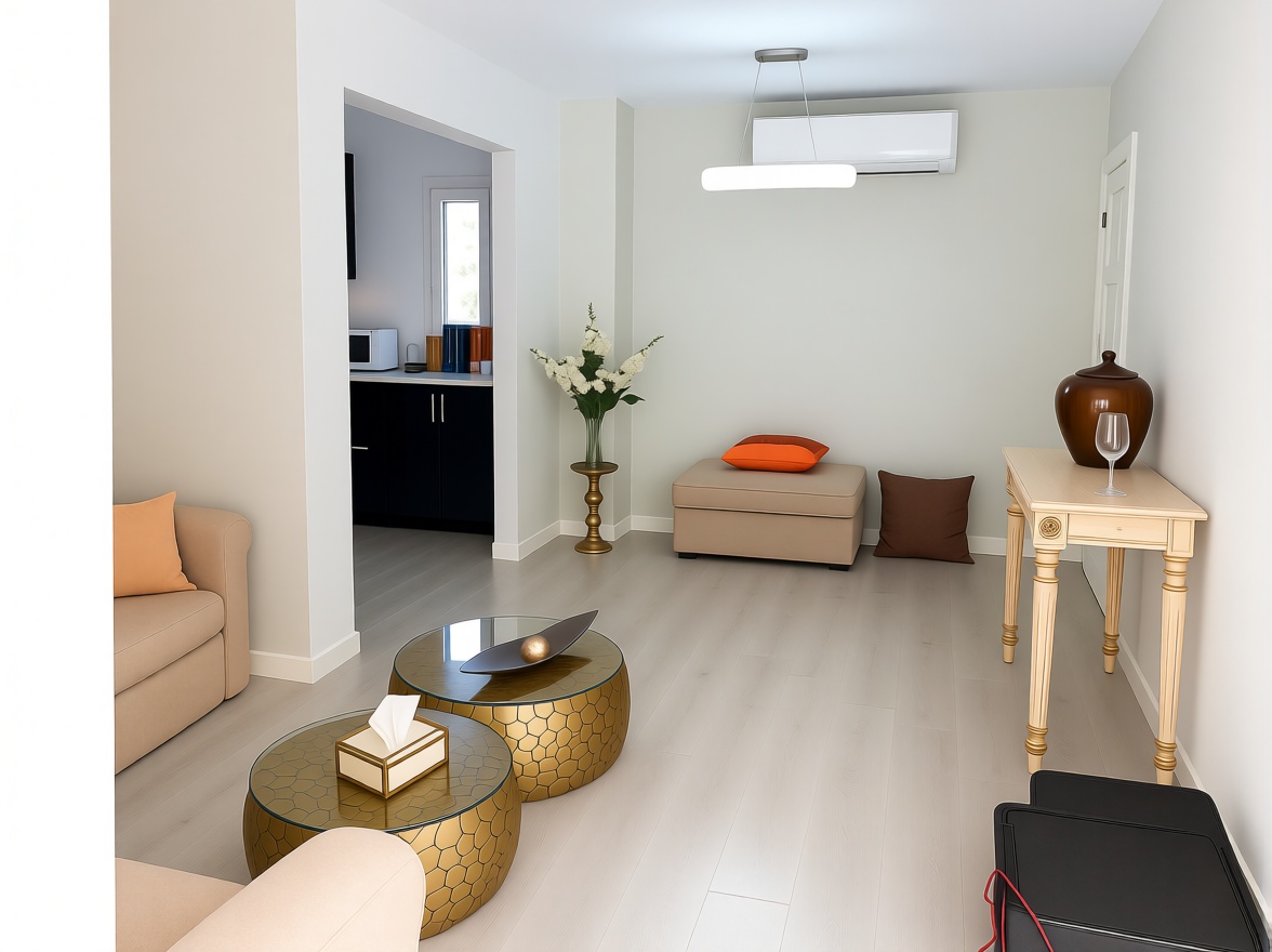 Wohnung in erste Strandlinie in Cala Millor — Wohnzimmer