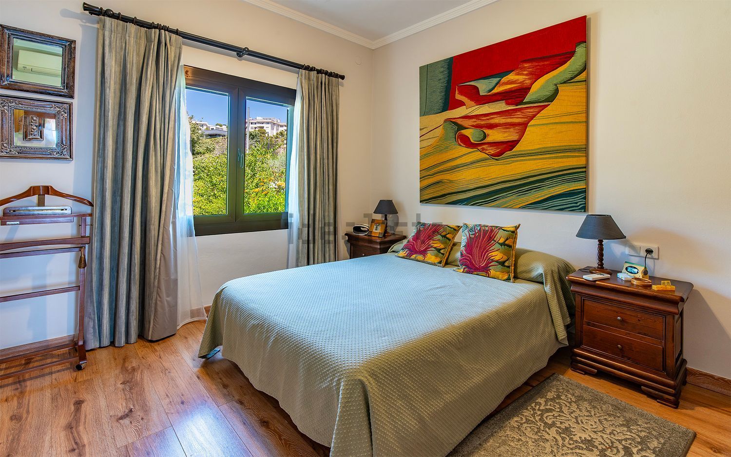 Seafront attic in Calvià — Bedroom