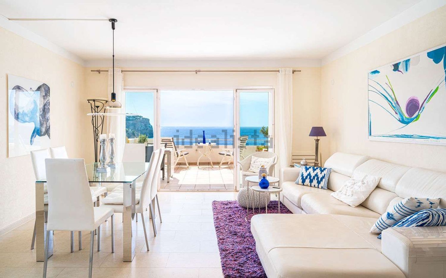 Ático em primeira linha de mar em Andratx — Sala