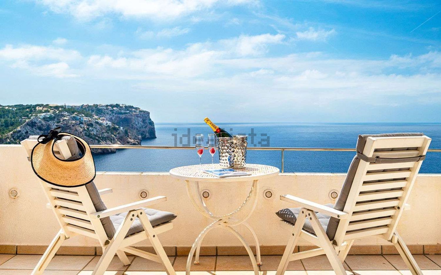 Ático em primeira linha de mar em Andratx — Terraço mar