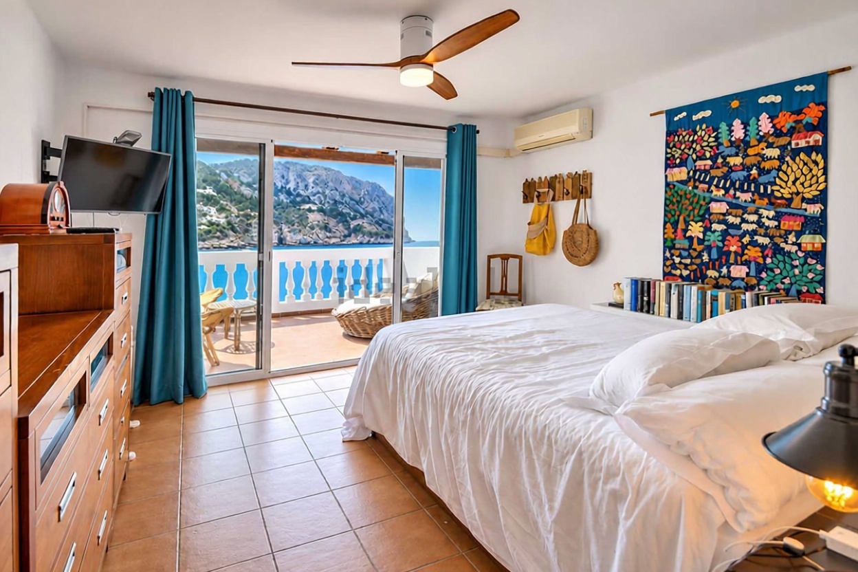 Seafront attic in Andratx — Bedroom