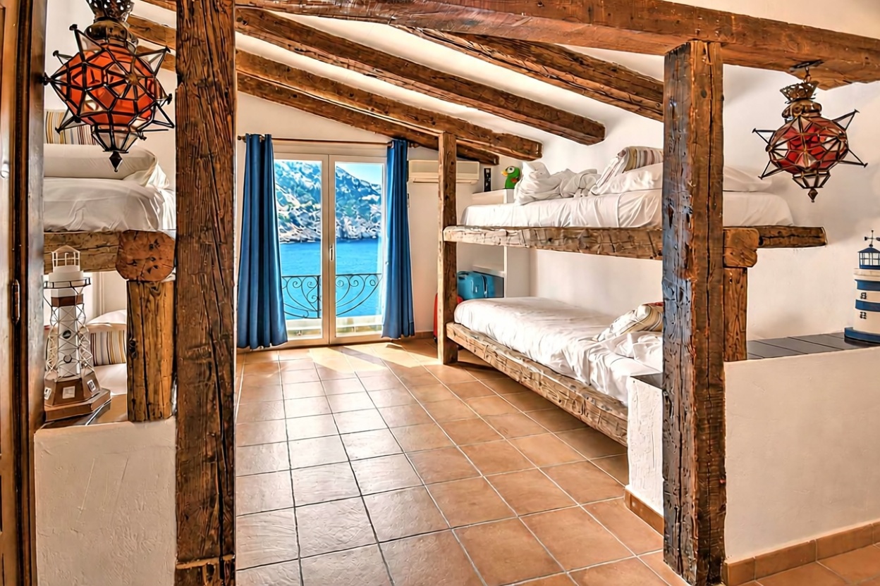 Seafront attic in Andratx — Bedroom