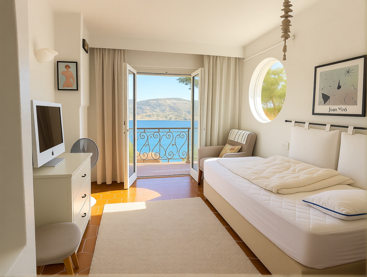 Beachfront flat in Andratx — Bedroom