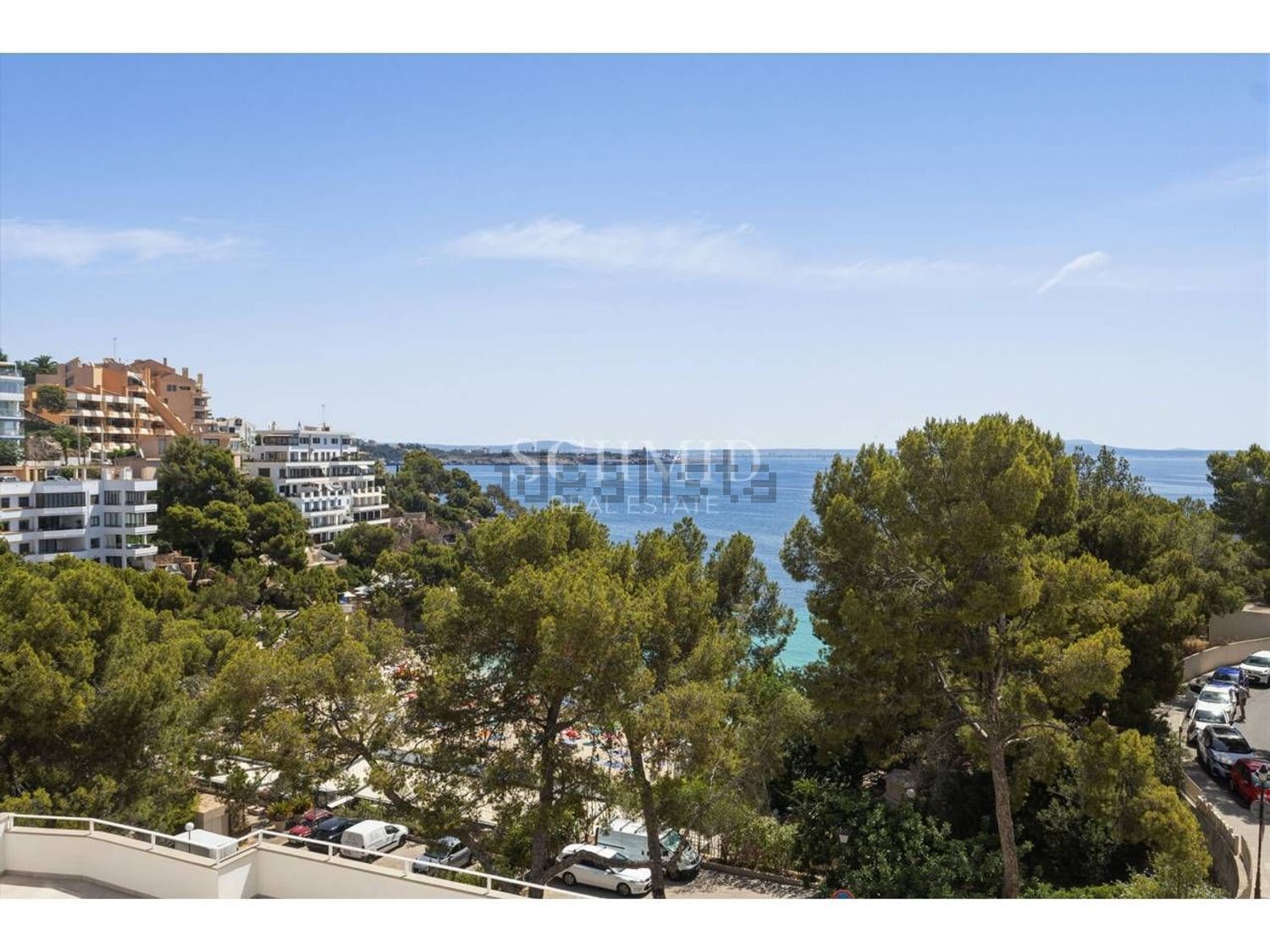 Apartamento em primeira linha de praia em Calvià — Vista mar