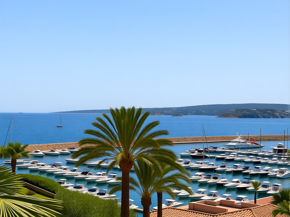 Beachfront flat in Calvià — Sea view
