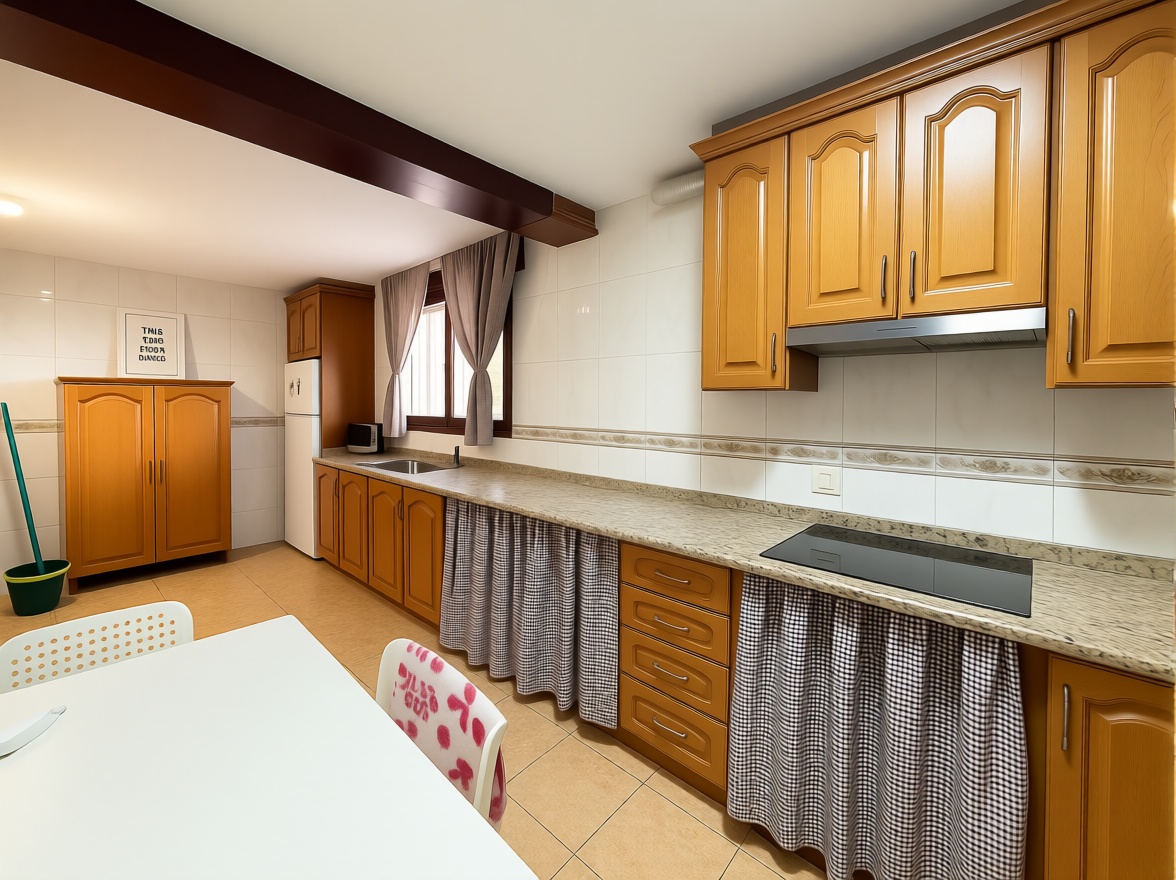 Chalet with direct beach access in Oia — Kitchen