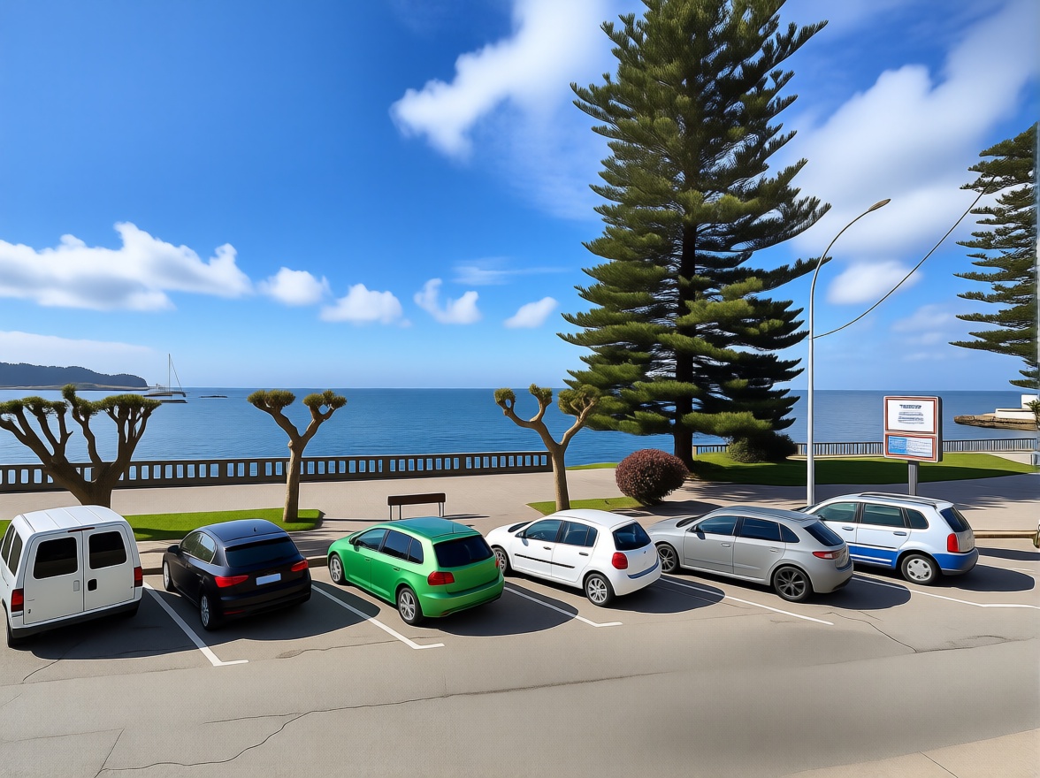 Chalet with direct beach access in Bueu — Sea view