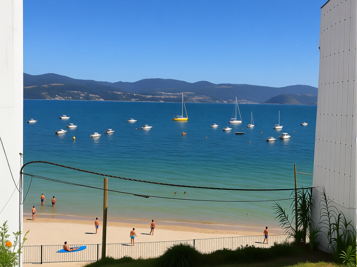 Chalet with direct beach access in Raxo — Sea view