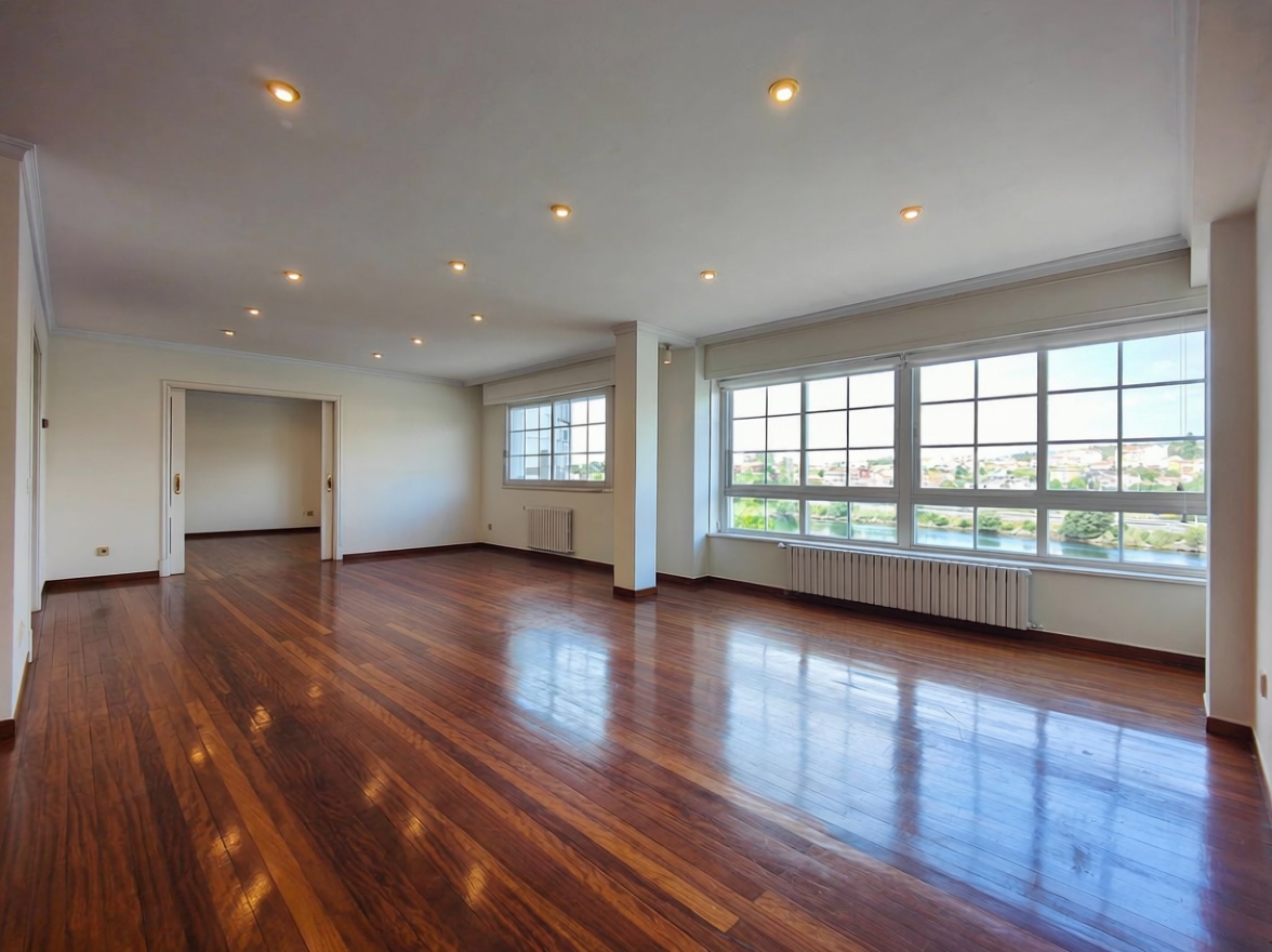 Beachfront flat in Pontevedra — Living room