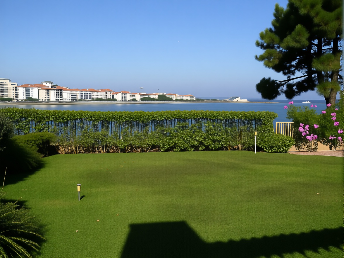 Chalet with direct beach access in O Grove — Sea view