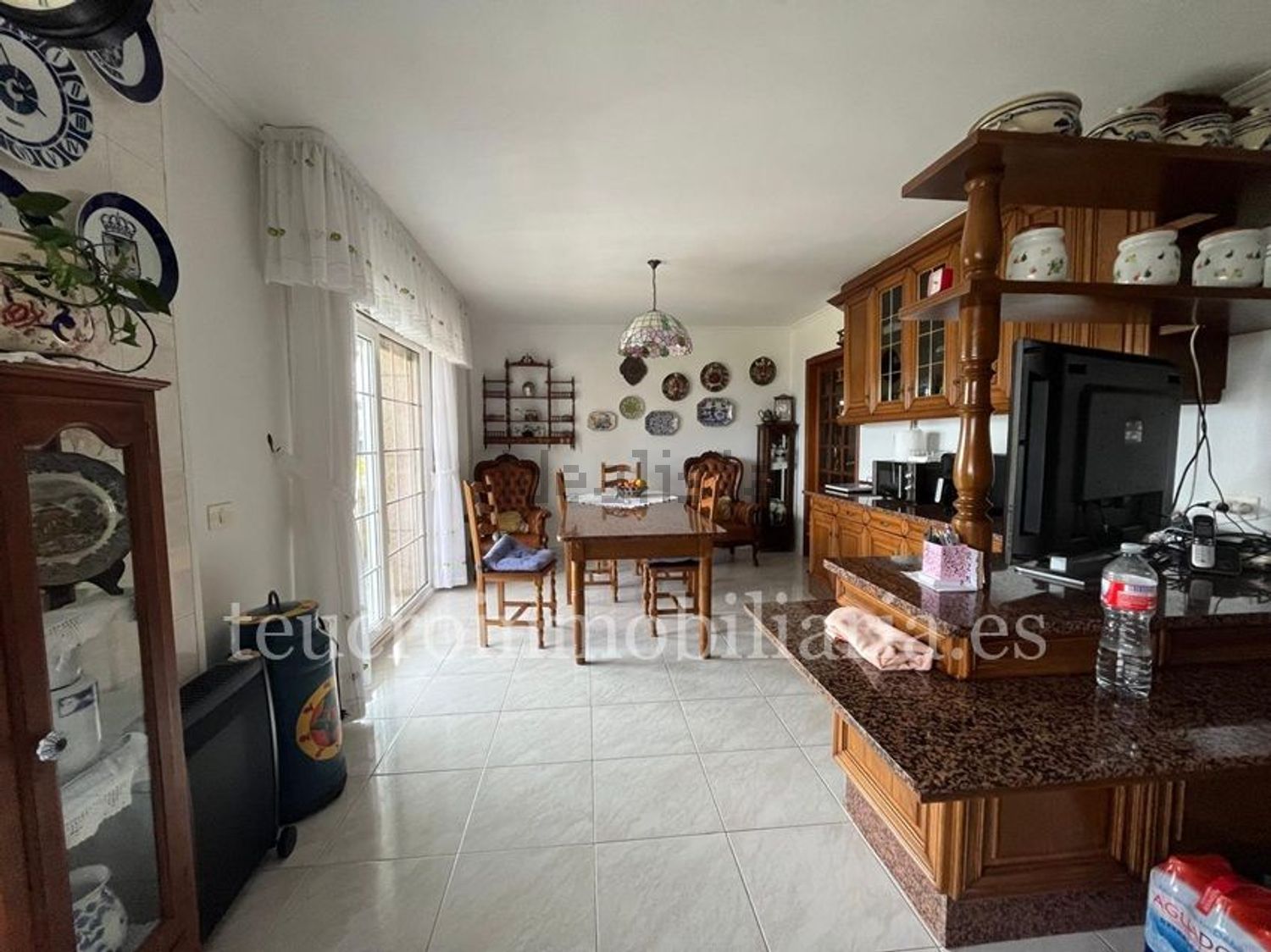 Chalet com acesso direto à praia em Vilanova de Arousa — Cozinha