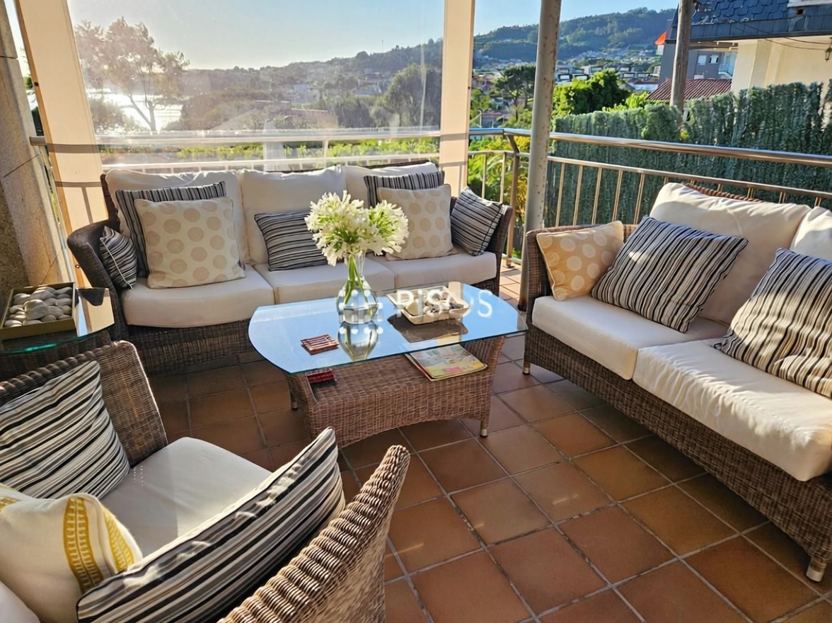 Chalet com acesso direto à praia em Sanxenxo