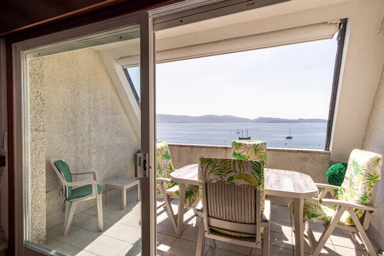 Ático em primeira linha de mar em Sanxenxo