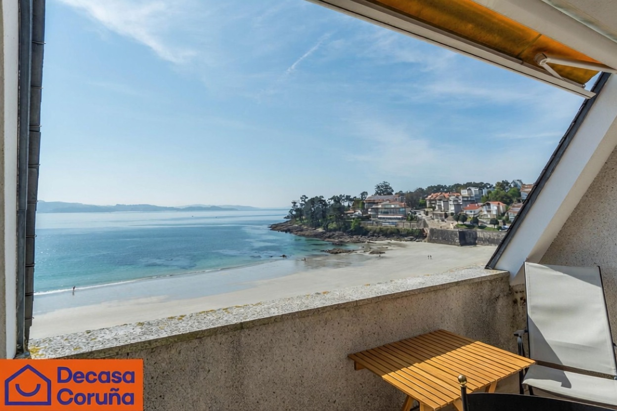 Apartamento em primeira linha de praia em Sanxenxo