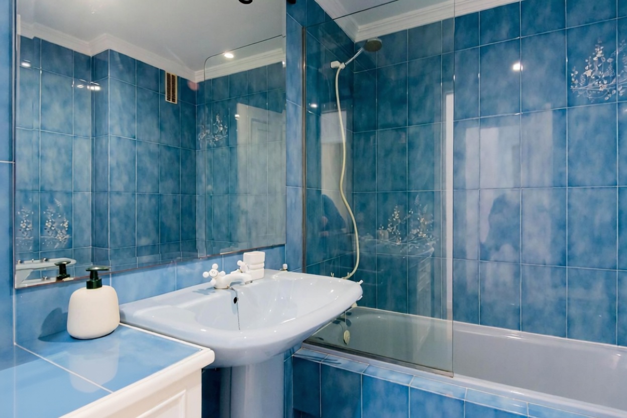 Appartement en première ligne de plage à Sanxenxo — Sanitaires