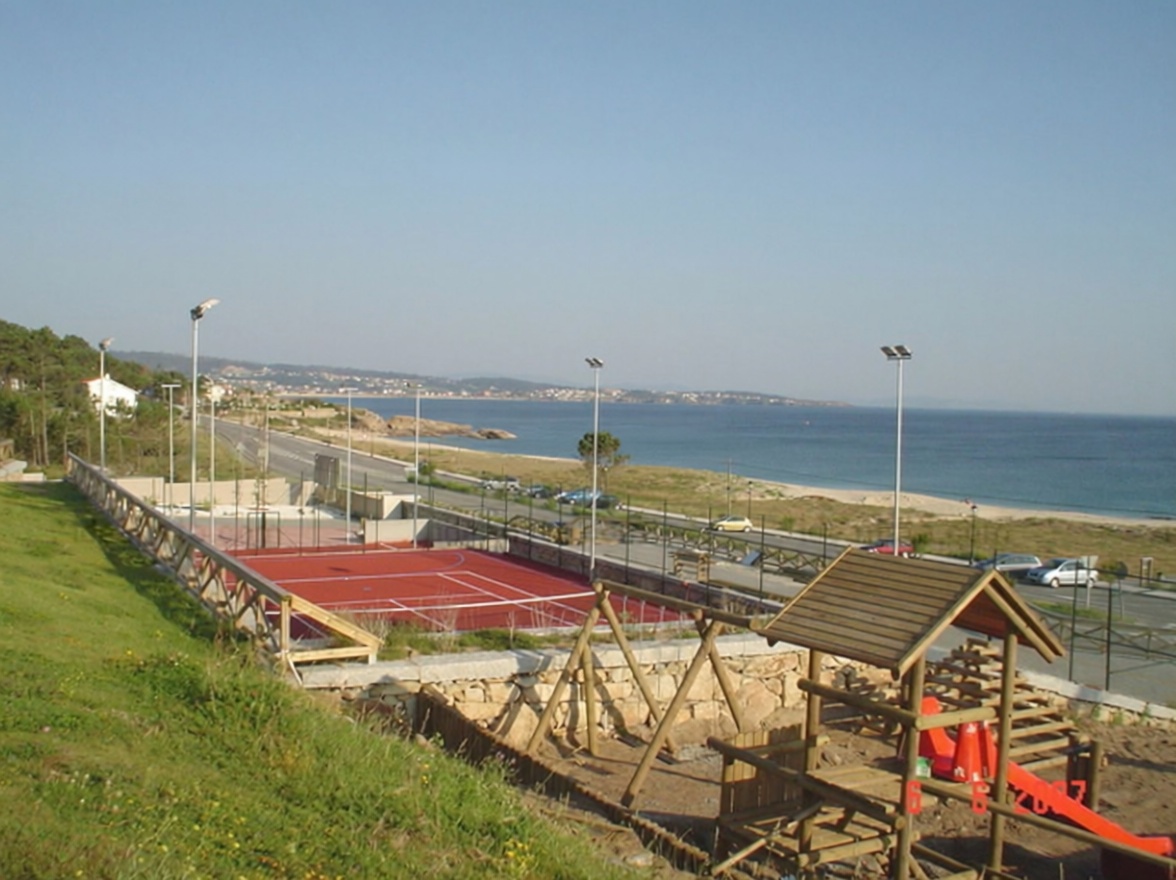 Duplex em primeira linha de praia em O Grove — Vista mar