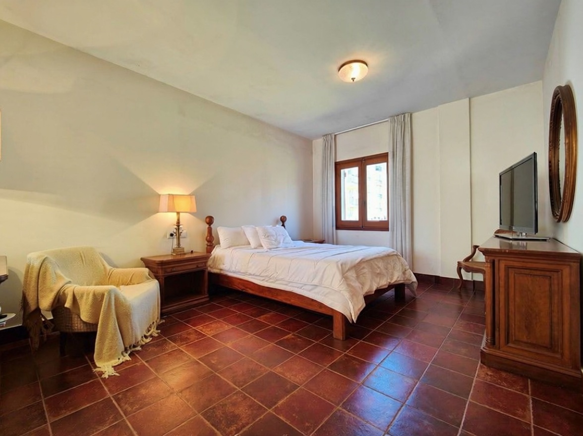 Appartement en première ligne de plage à Sanxenxo — Chambre