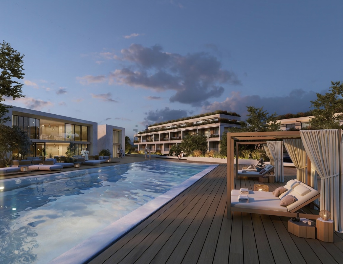 Chalet avec accès direct à la plage à Sanxenxo — Piscine