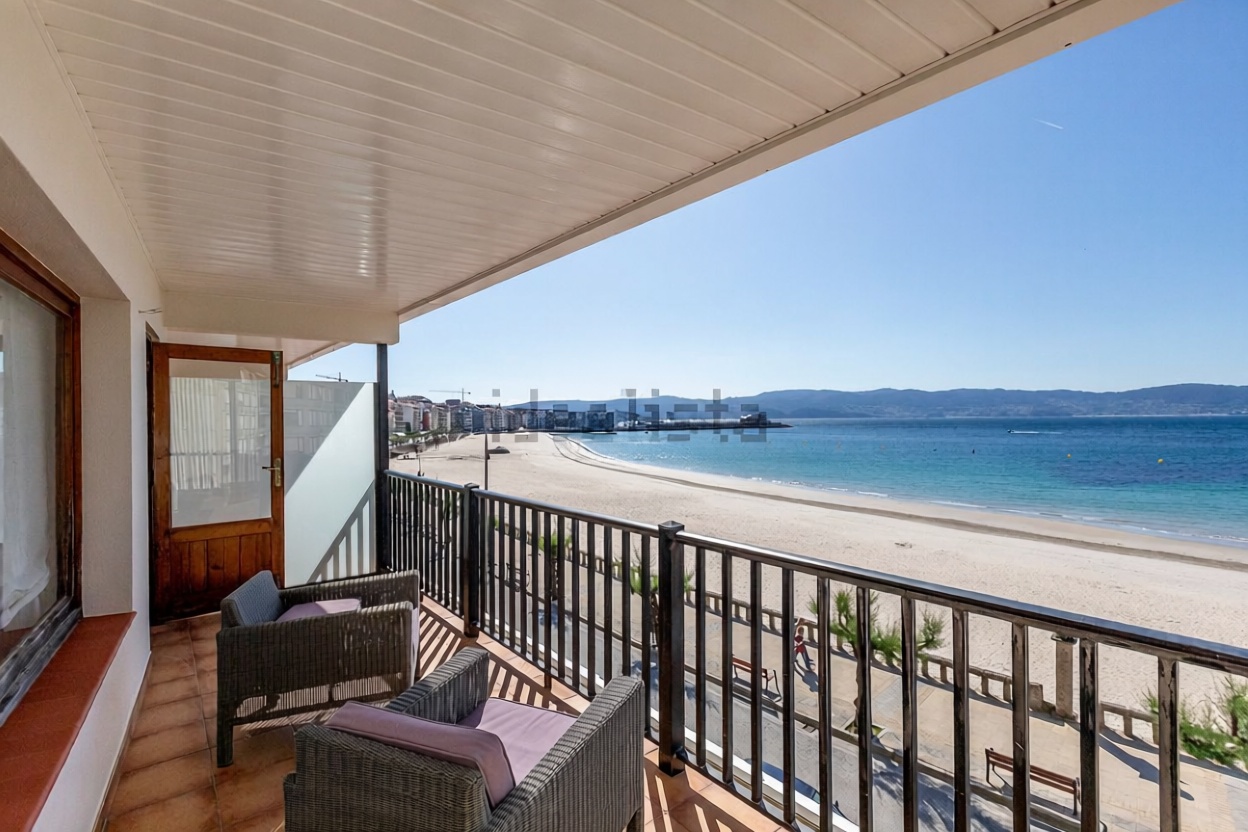 Apartamento em primeira linha de praia em Sanxenxo