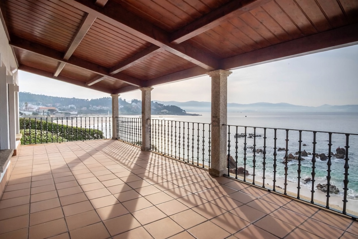 Ático em primeira linha de mar em Sanxenxo