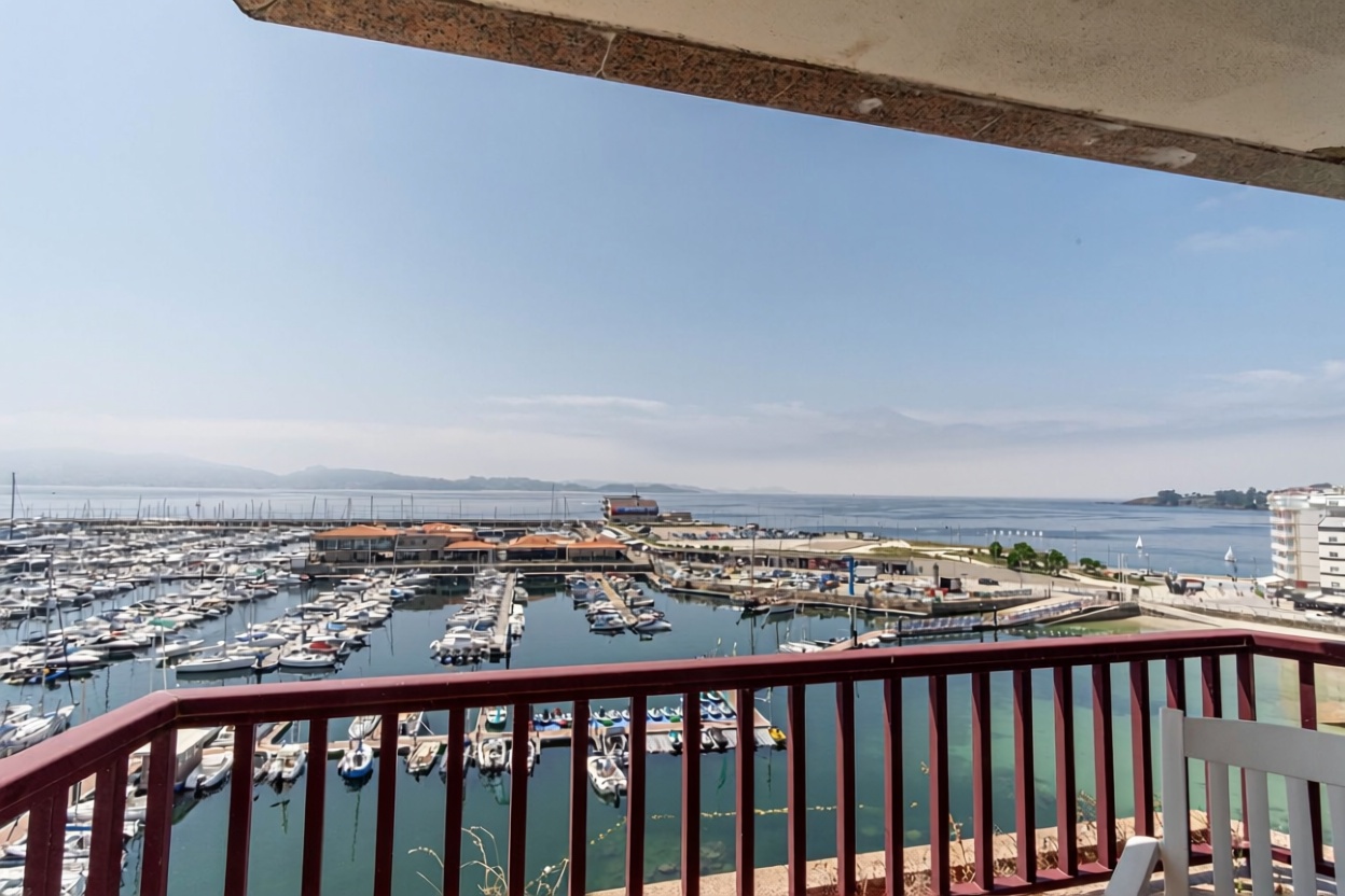 Apartamento em primeira linha de praia em Sanxenxo